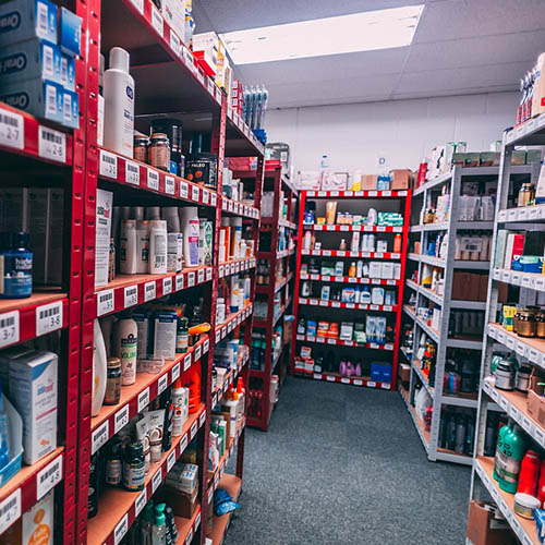 vue interieure Pharmacie des Forrières